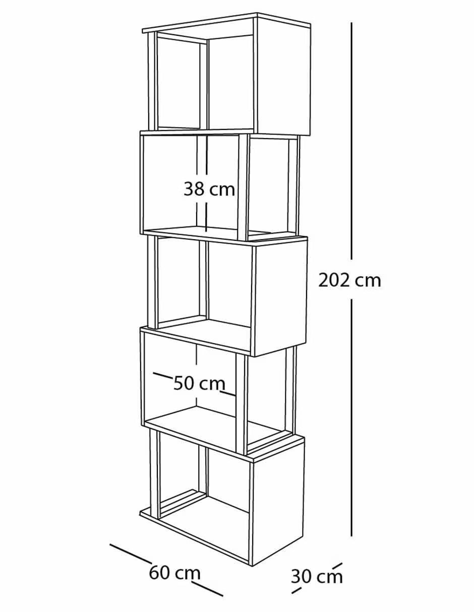 Librero Minimalista Hogare