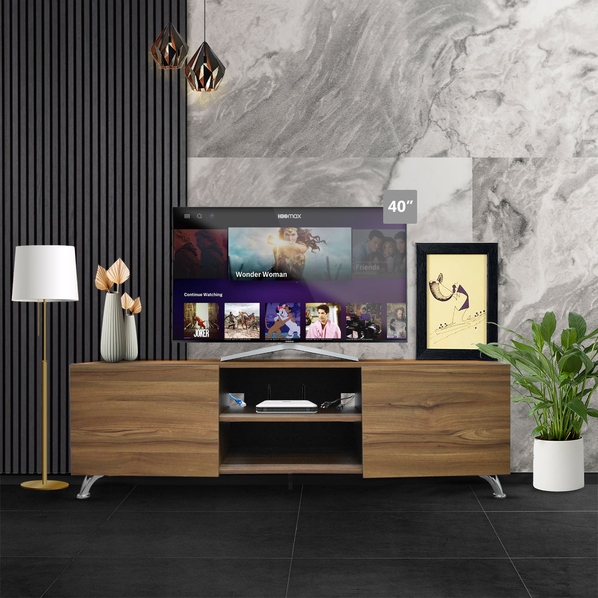 Mueble para Tv, Centro de Entretenimiento Italy