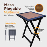 Mesa Rectangular Plegable Natura