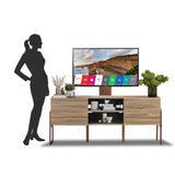 Mueble para Tv, Centro de Entretenimiento Italy Con Base para TV