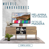 Mueble para Tv, Centro de Entretenimiento Italy Con Base para TV