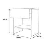 Buro con cajón secreto desliz