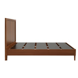 CAMA DE MADERA NOGAL