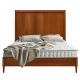 CAMA DE MADERA NOGAL