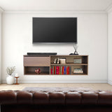 Mueble Flotante para TV, con cajón Secreto