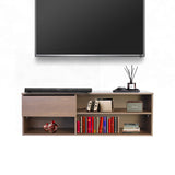 Mueble Flotante para TV, con cajón Secreto