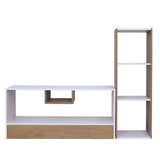 Centro de Entretemiento con Librero