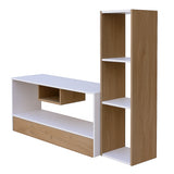 Centro de Entretemiento con Librero