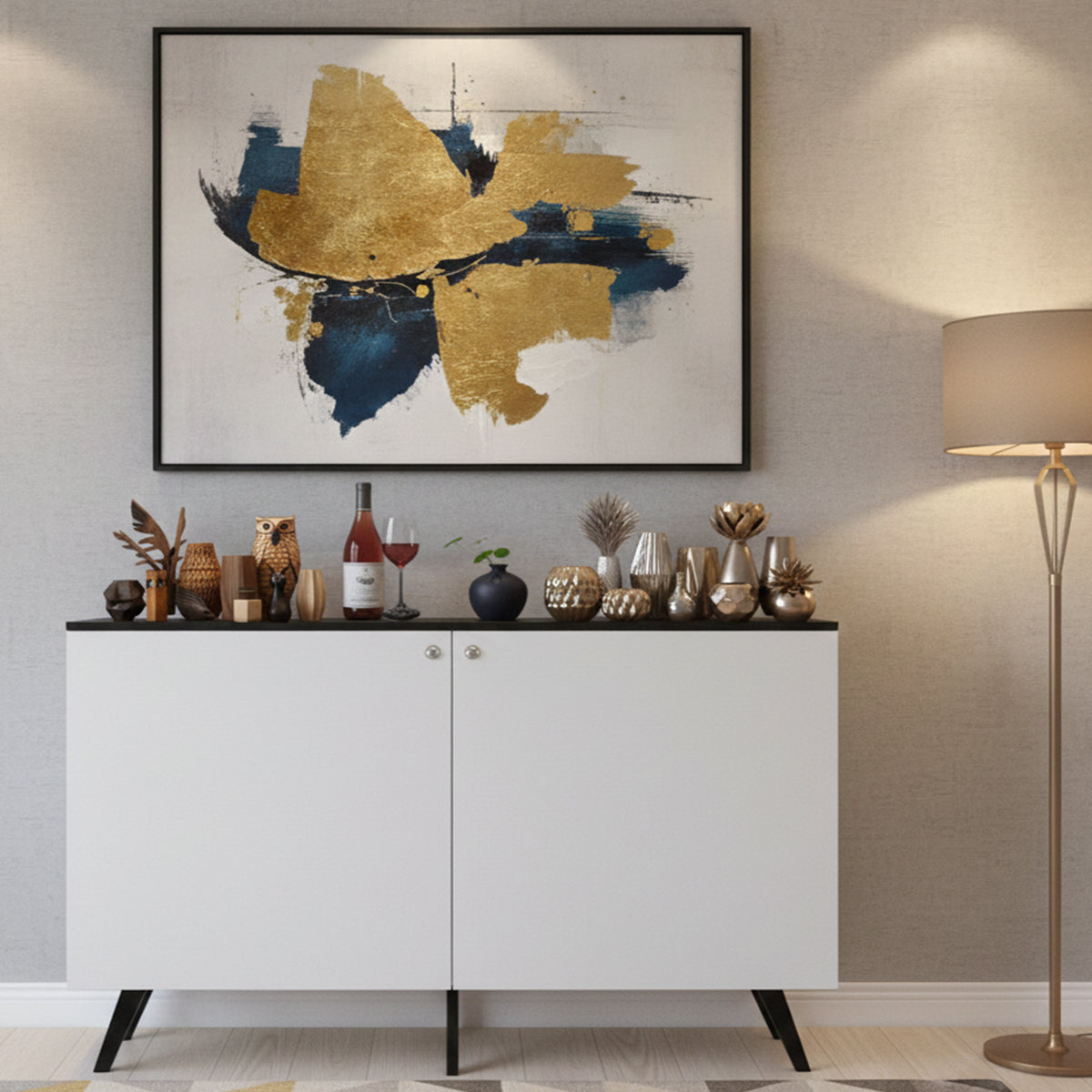 Credenza, Bufetera Minimalista