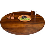 Charola Giratoria parota 100 cm diametro