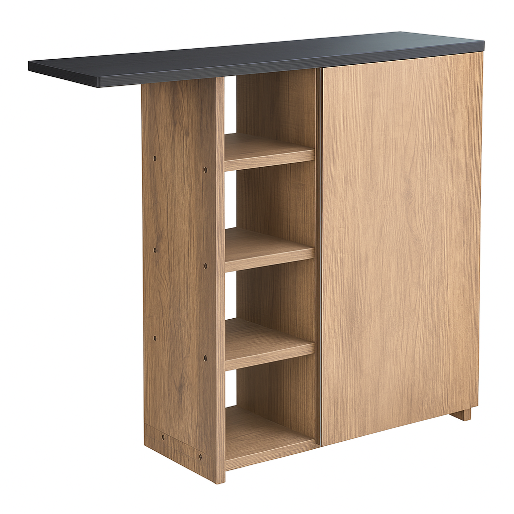 Mueble para baño, Repisa, Gabinete Porta papel