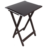 Mesa Rectangular Plegable Con Aluminio