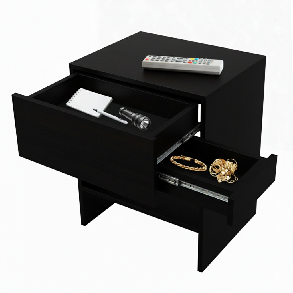 Buro con cajón secreto desliz