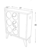 Cava de Madera para 6 botellas con compartimento para corchos