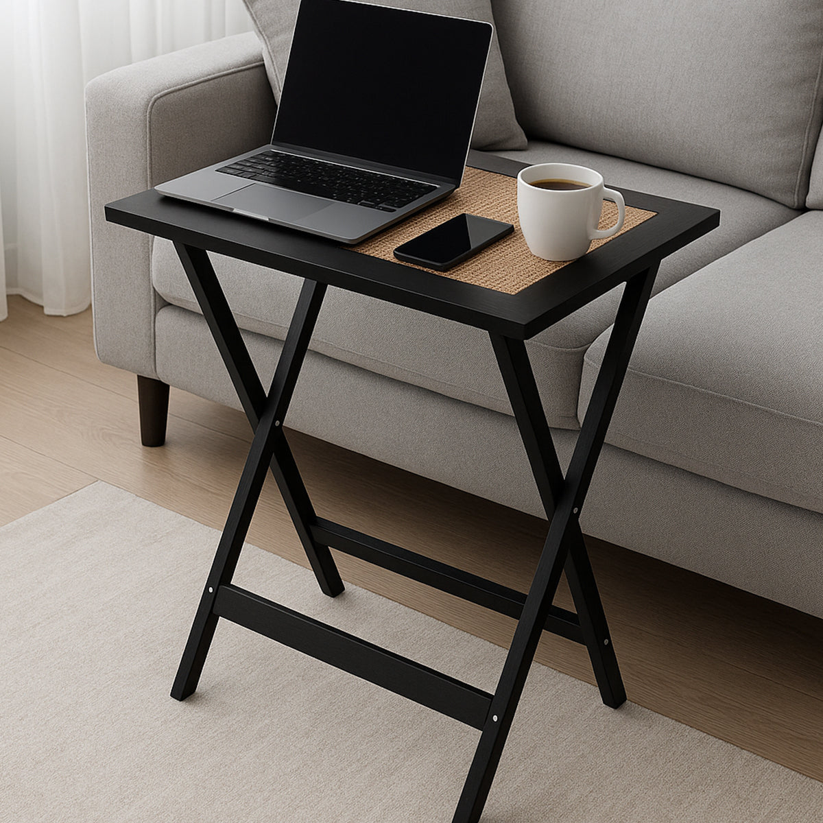 Mesa Rectangular Plegable Natura