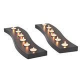 Porta velas; set de porta velas