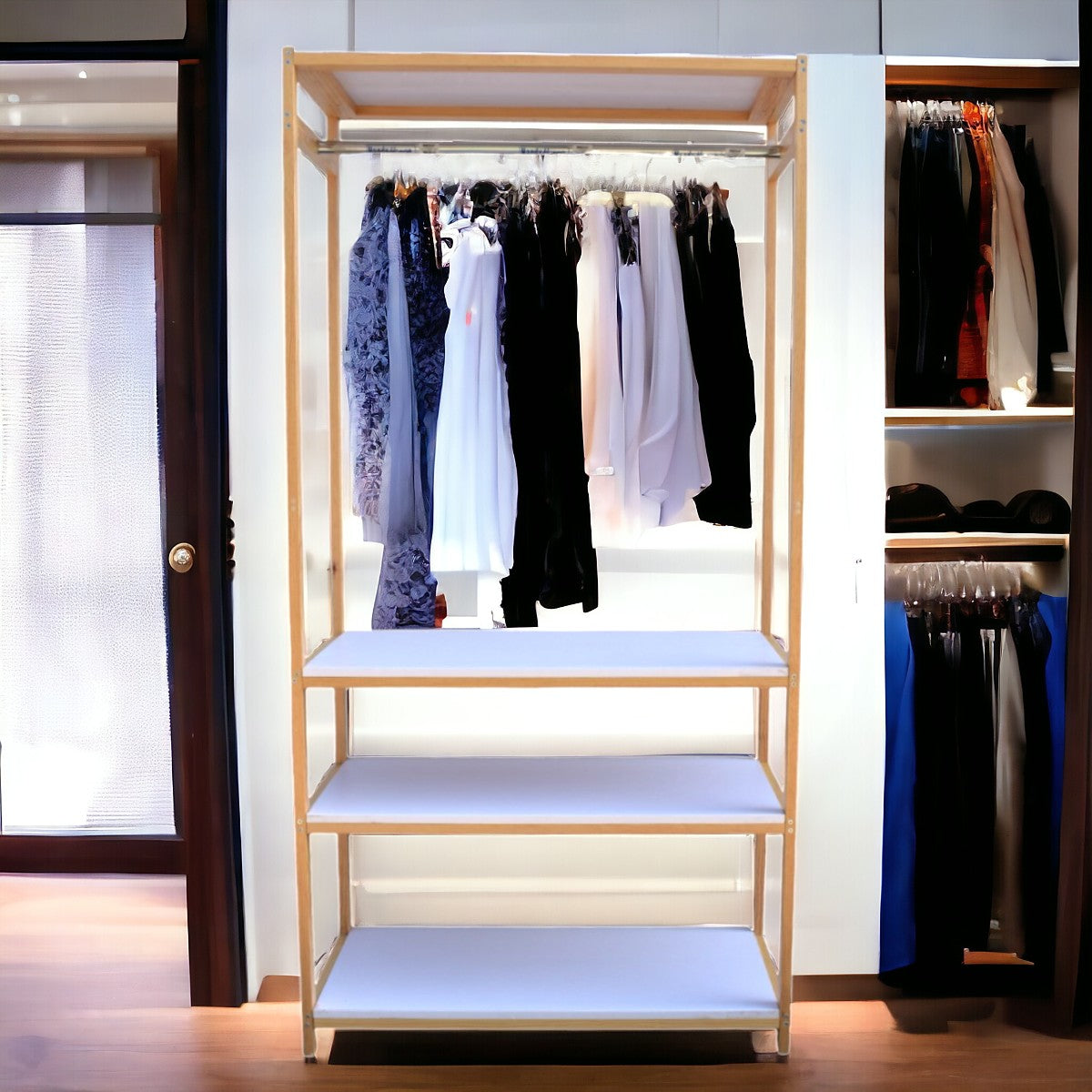 Closet, Guarda ropa Madera-Melamina Studio