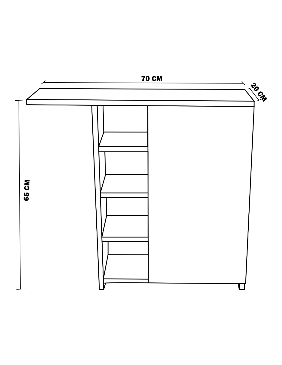 Mueble para baño, Repisa, Gabinete Porta papel