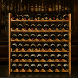 Cava de Madera para 54 Botellas