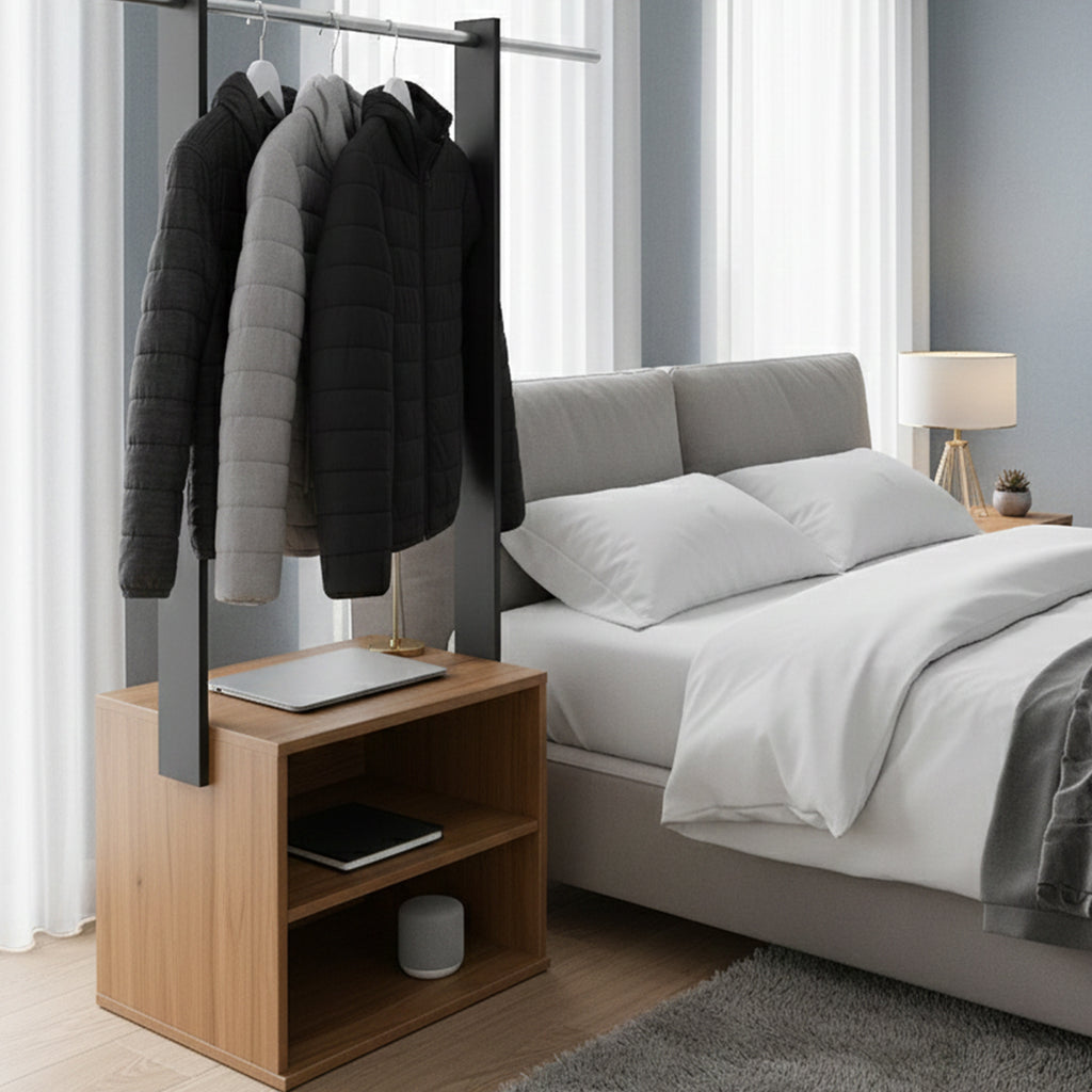 Closet, Guarda ropa Madera-Melamina Probador – Hogare