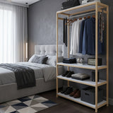 Closet, Guarda ropa Madera-Melamina Studio