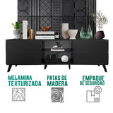 Mueble para tv; Centro de Entretenimiento Europa 4 cajones