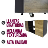 Hogare Bufetera, Credenza, mueble para tv con llantas Malasia