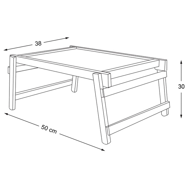 Mesa para Cama Con acrilico