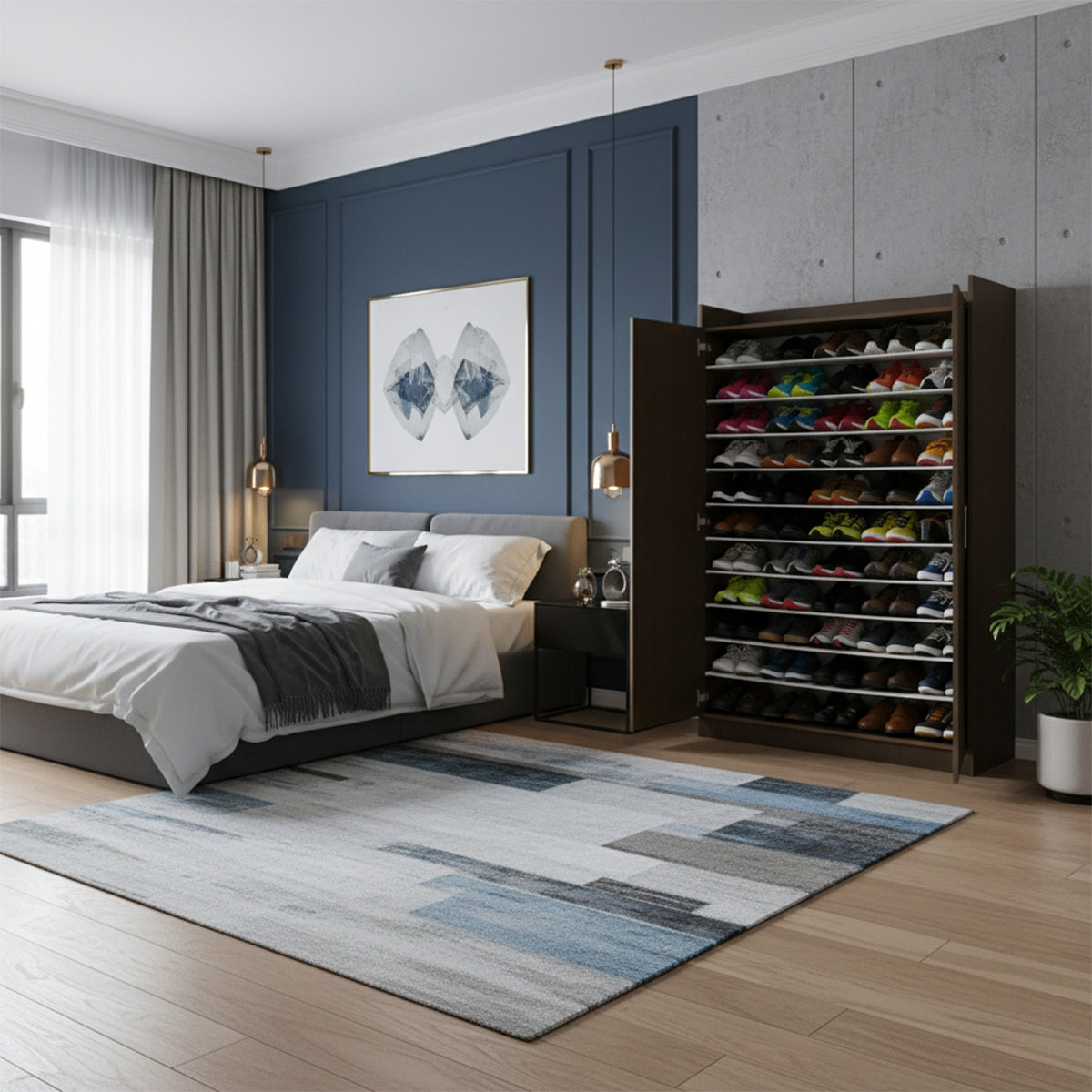 Mueble Zapatero Hasta para 80 pares