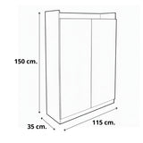 Mueble Zapatero Hasta para 80 pares